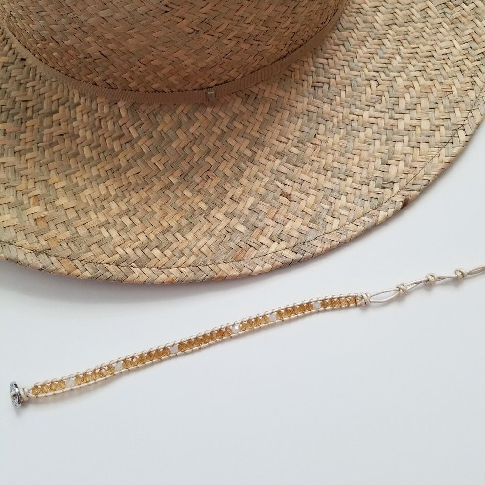 Single strand Victoria Emerson beaded bracelet